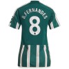 Original Fußballtrikot Manchester United B. Fernandes 8 Auswärtstrikot 2023-24 Für Damen